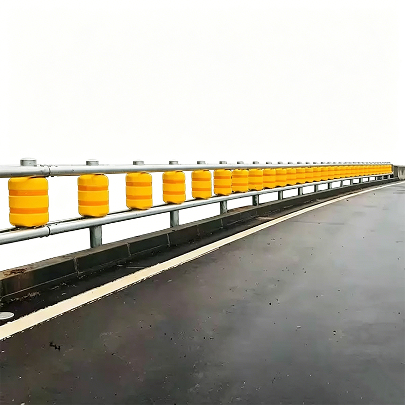 Autocesta s valjkom za oštre zavoje koja apsorbira energiju