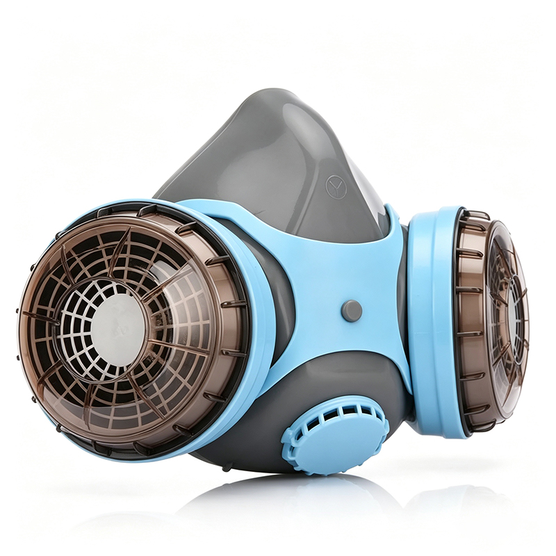 Silikonski respirator za pročišćavanje zraka bez napajanja