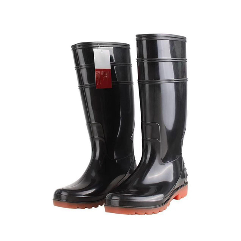 Chemical-Resistant Injection Molded PVC Rain Boots