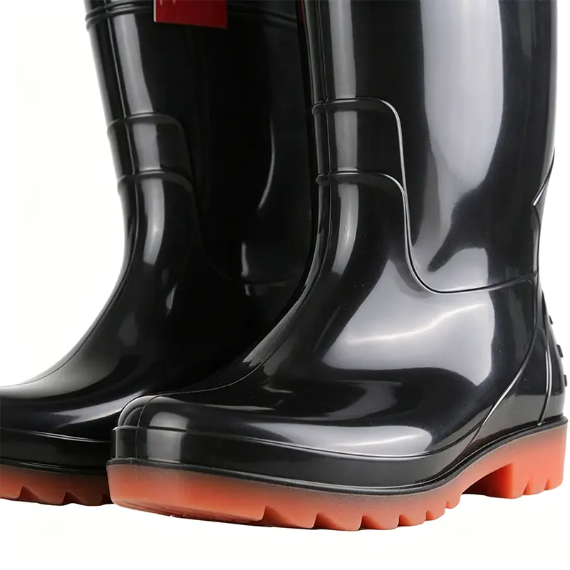 Chemical-Resistant Injection Molded PVC Rain Boots