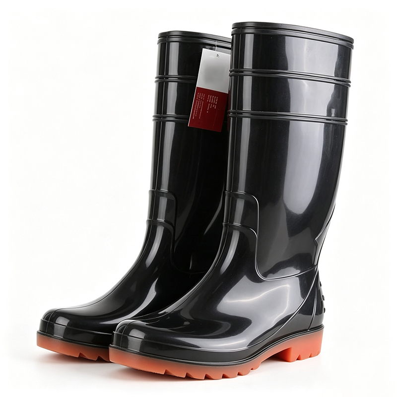 Chemical-Resistant Injection Molded PVC Rain Boots