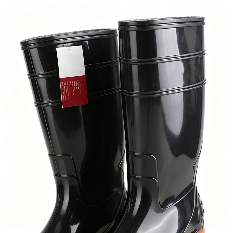 Chemical-Resistant Injection Molded PVC Rain Boots